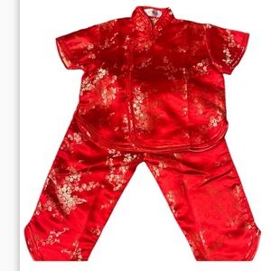 CHINESE ⭐️ satin Pajama set / costume